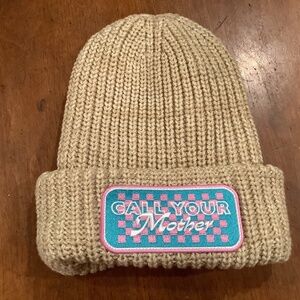 Call Your Mom beanie